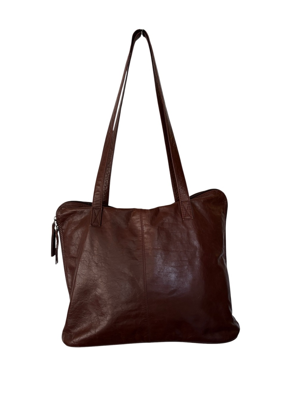 latico Brown Leather Shoulder Tote